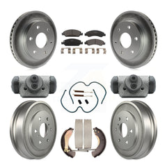 Transit Auto KGT-103126 Disc Brake Kit for 2007 GMC Sierra 1500 - Front and Rear
