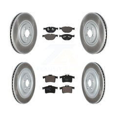 Transit Auto KGT-103130 Disc Brake Kit for 2010-2016 Jaguar XJ, Jaguar XJR and More - Front and Rear