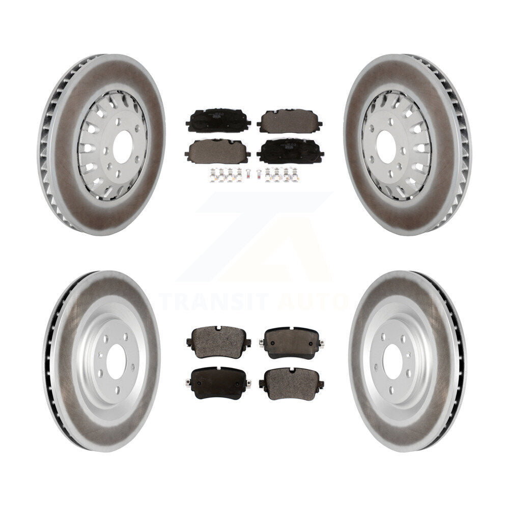 Transit Auto KGT-103143 Disc Brake Kit for 2019 Audi A8 Quattro, Audi Q8 - Front and Rear
