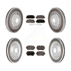 Transit Auto KGT-103143 Disc Brake Kit for 2019 Audi A8 Quattro, Audi Q8 - Front and Rear