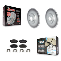 Transit Auto KGT-103149 Disc Brake Kit for 2016-2020 Fiat 124 Spider, Mazda MX-5 Miata - Rear