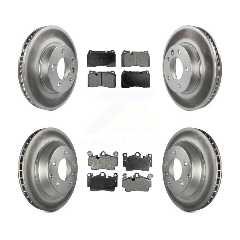 Transit Auto KGT-103152 Disc Brake Kit for 2008-2010 Volkswagen Touareg - Front and Rear