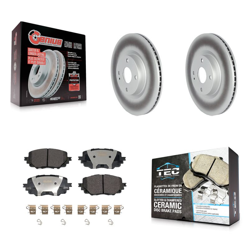 Transit Auto KGT-103156 Disc Brake Kit for 2016-2023 Mazda MX-5 Miata - Front