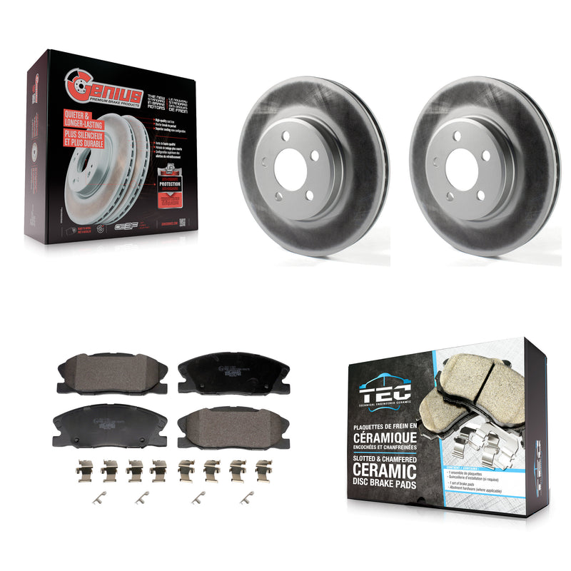 Transit Auto KGT-103157 Disc Brake Kit for 2014 Dodge Charger - Front