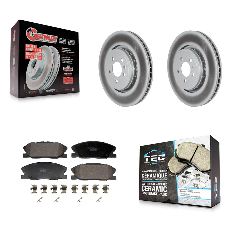 Transit Auto KGT-103158 Disc Brake Kit for 2014-2023 Dodge Charger - Front