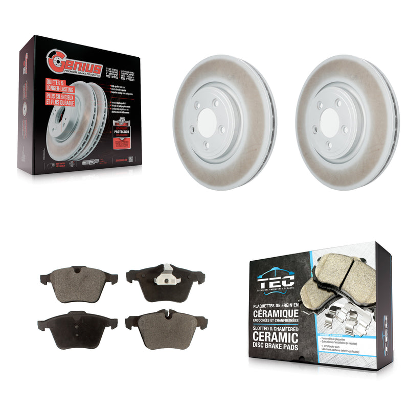 Transit Auto KGT-103159 Disc Brake Kit for 2010 Jaguar XF - Front