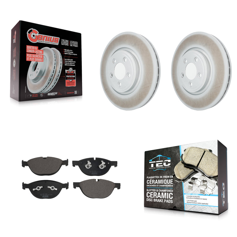 Transit Auto KGT-103160 Disc Brake Kit for 2010 Jaguar XF - Front