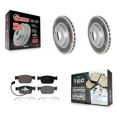 Transit Auto KGT-103163 Disc Brake Kit for 2017-2024 Audi A4 Quattro, Audi A5 Quattro and More - Front