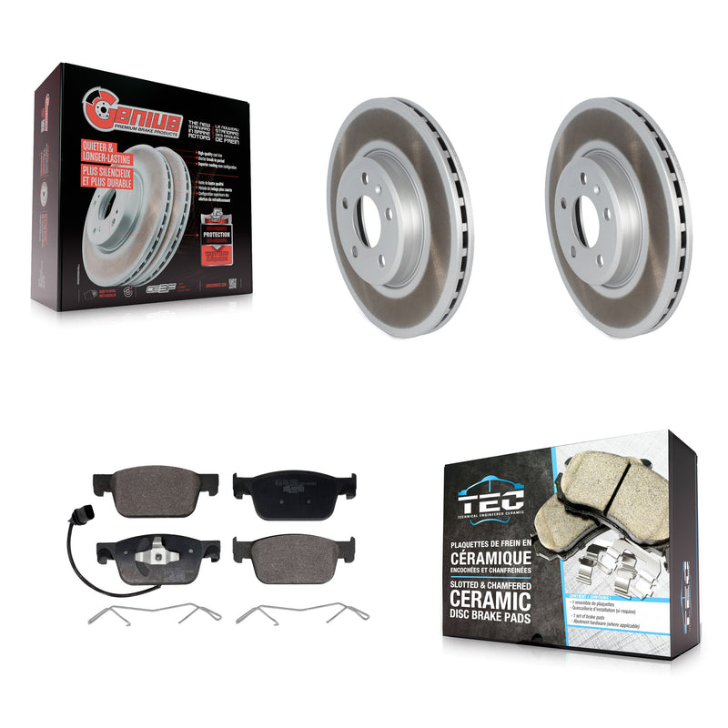 Transit Auto KGT-103163 Disc Brake Kit for 2017-2024 Audi A4 Quattro, Audi A5 Quattro and More - Front