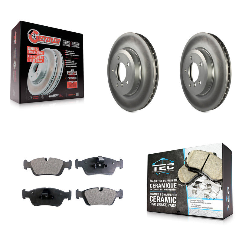 Transit Auto KGT-103164 Disc Brake Kit for 2001-2005 BMW 320i - Front