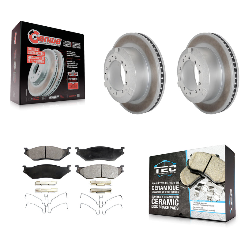 Transit Auto KGT-103166 Disc Brake Kit for 2010-2018 IC Corporation AE School Bus, IC Corporation AC Commercial Bus, International TerraStar - Front