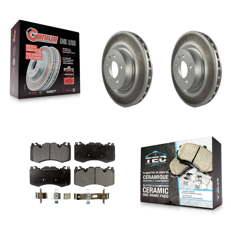 Transit Auto KGT-103167 Disc Brake Kit for 2016 Land Rover Range Rover - Front
