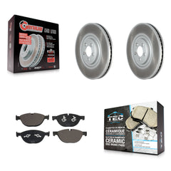 Transit Auto KGT-103168 Disc Brake Kit for 2014-2020 Jaguar F-Type - Front