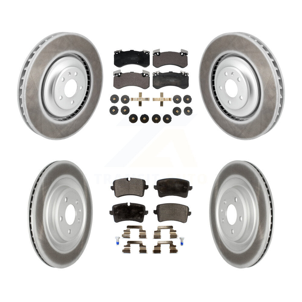 Transit Auto KGT-103170 Disc Brake Kit for 2013-2017 Audi S7, Audi S8 - Front and Rear