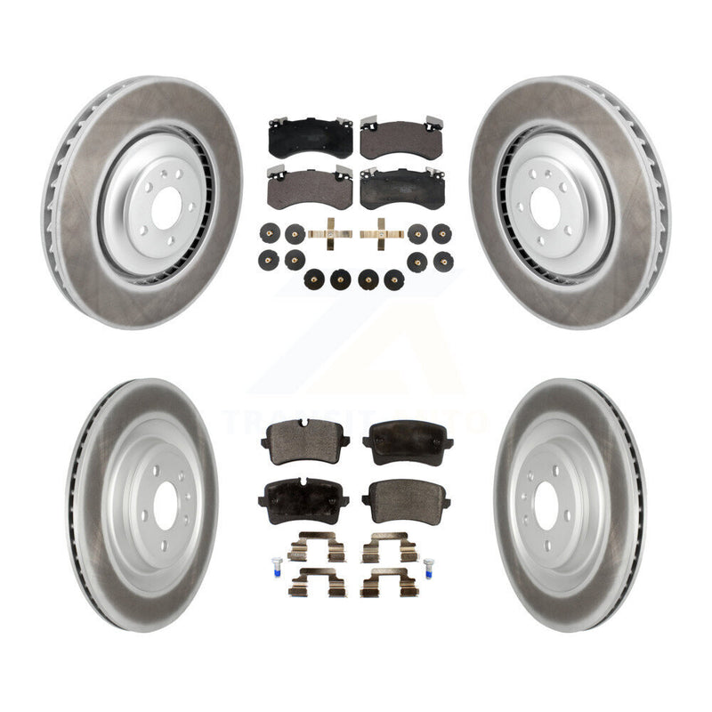 Transit Auto KGT-103170 Disc Brake Kit for 2013-2017 Audi S7, Audi S8 - Front and Rear