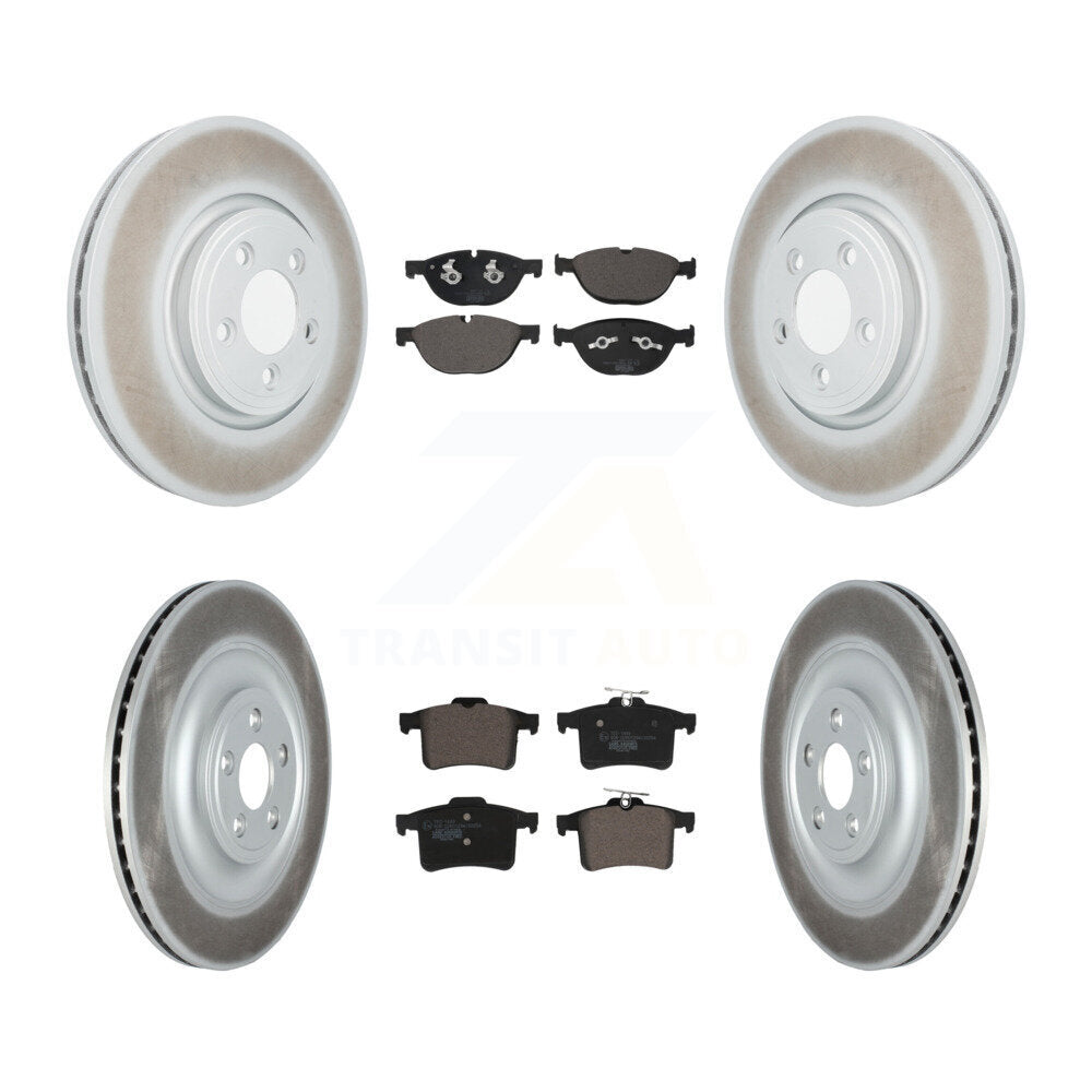 Transit Auto KGT-103172 Disc Brake Kit for 2010 Jaguar XF - Front and Rear