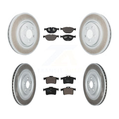 Transit Auto KGT-103172 Disc Brake Kit for 2010 Jaguar XF - Front and Rear