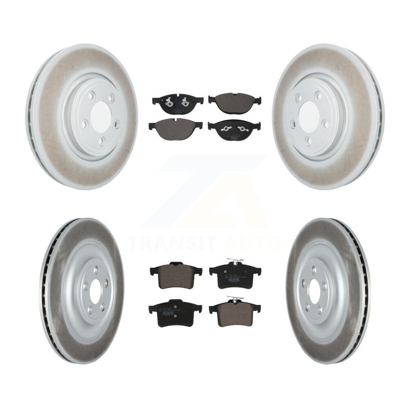 Transit Auto KGT-103172 Disc Brake Kit for 2010 Jaguar XF - Front and Rear