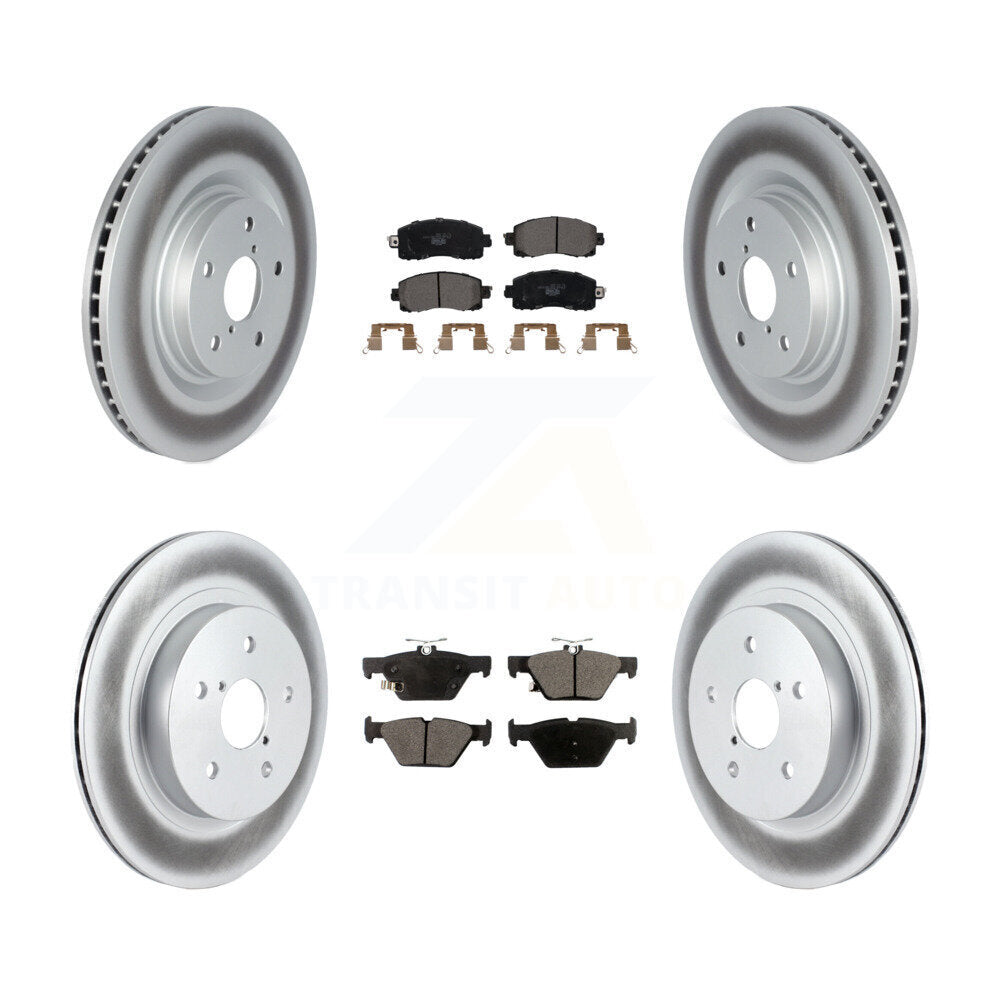 Transit Auto KGT-103173 Disc Brake Kit for 2020-2024 Subaru WRX, Subaru Legacy, Subaru Outback - Front and Rear