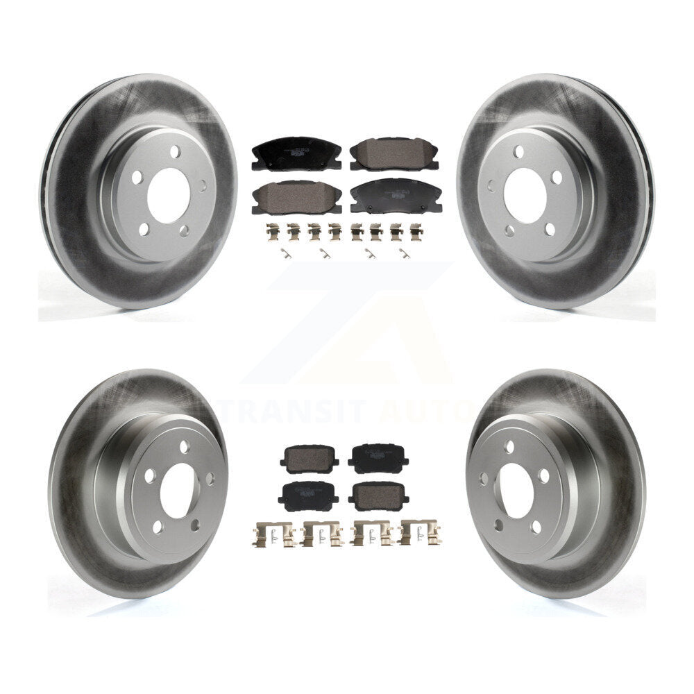 Transit Auto KGT-103174 Disc Brake Kit for 2014 Dodge Charger - Front and Rear