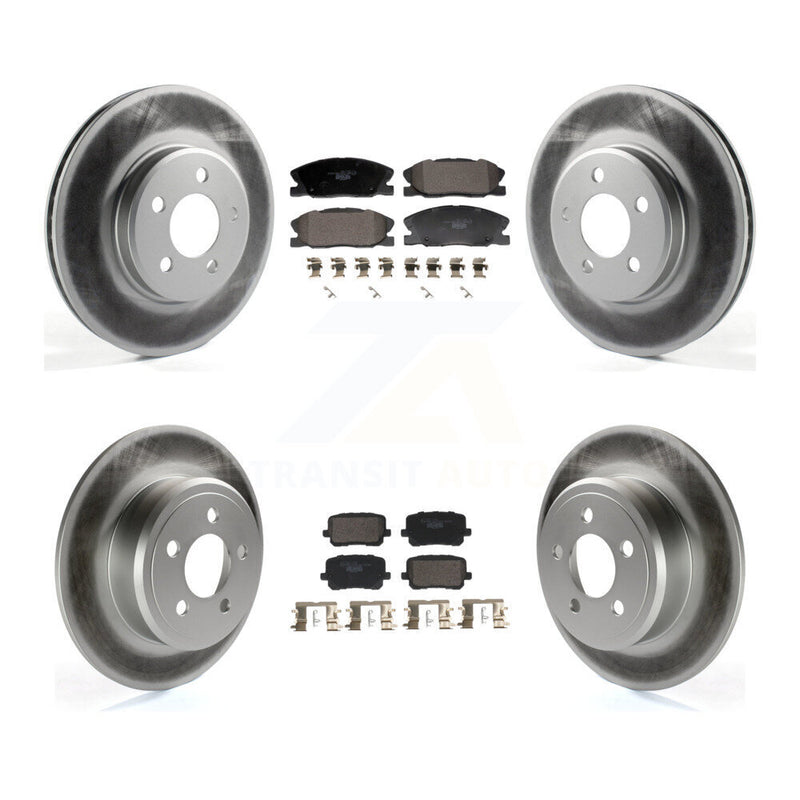 Transit Auto KGT-103174 Disc Brake Kit for 2014 Dodge Charger - Front and Rear