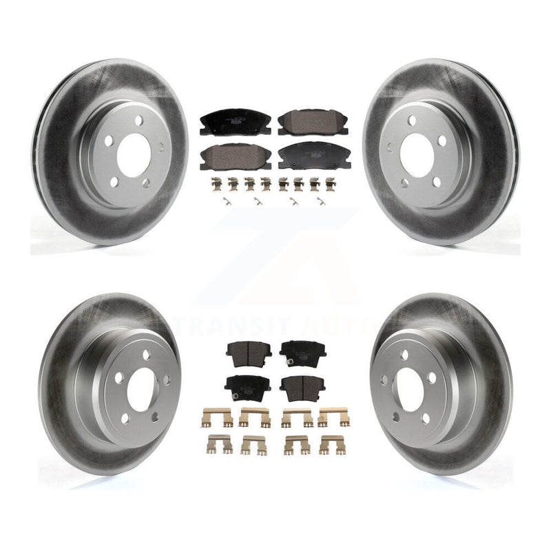 Transit Auto KGT-103175 Disc Brake Kit for 2014 Dodge Charger - Front and Rear