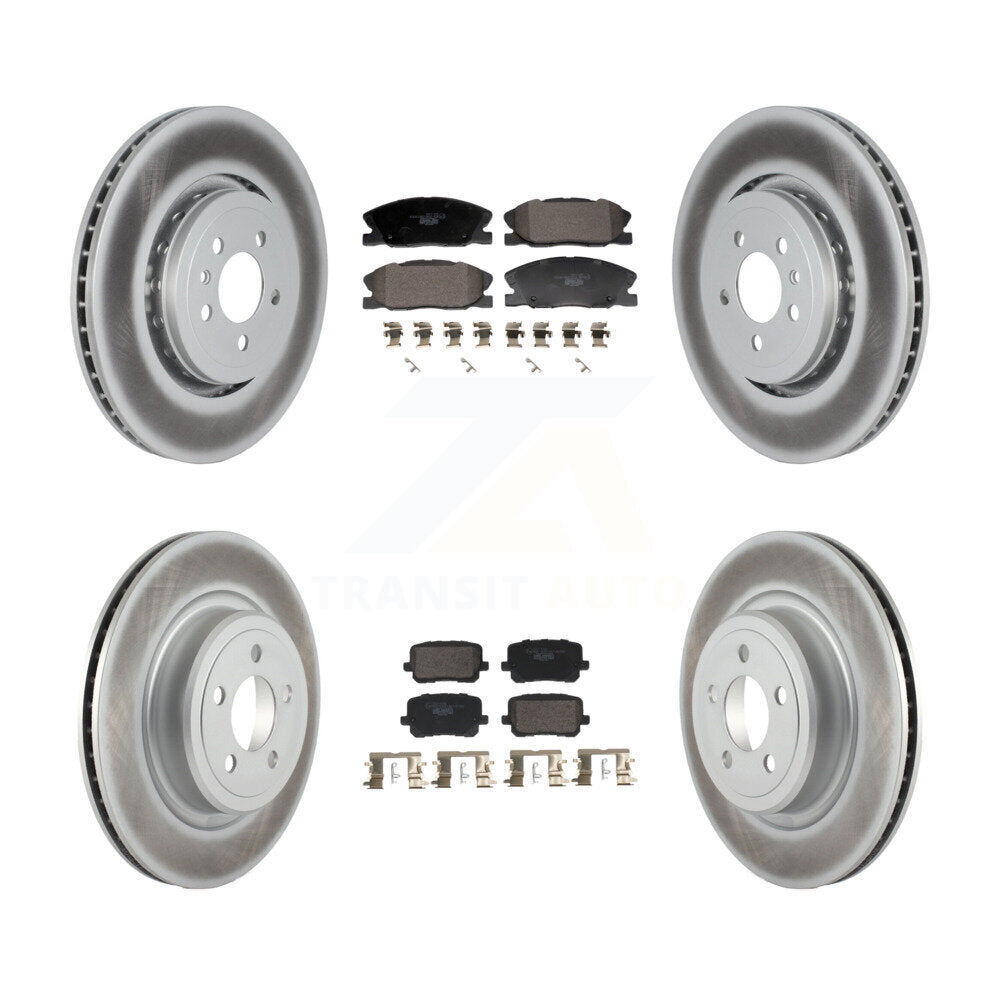 Transit Auto KGT-103177 Disc Brake Kit for 2020-2023 Dodge Charger - Front and Rear