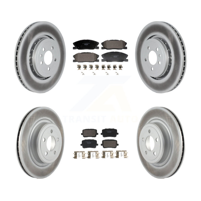 Transit Auto KGT-103177 Disc Brake Kit for 2020-2023 Dodge Charger - Front and Rear