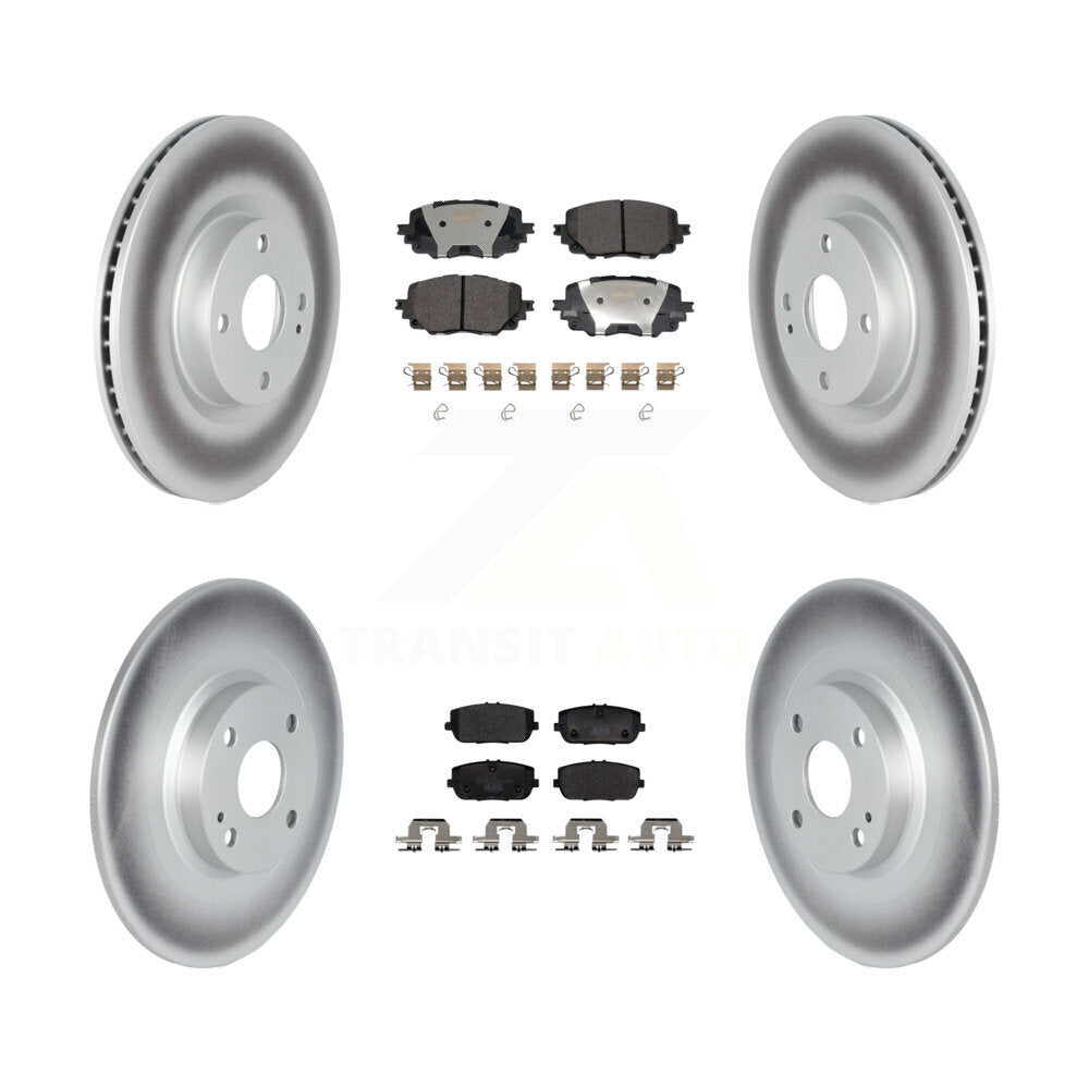 Transit Auto KGT-103178 Disc Brake Kit for 2016-2020 Mazda MX-5 Miata - Front and Rear