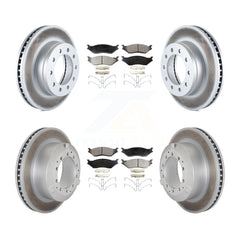 Transit Auto KGT-103180 Disc Brake Kit for 2005-2016 Ford F-450 Super Duty, International CF500 and More - Front and Rear
