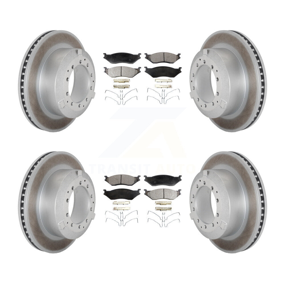 Transit Auto KGT-103181 Disc Brake Kit for 2010-2018 IC Corporation AE School Bus, IC Corporation AC Commercial Bus, International TerraStar - Front and Rear