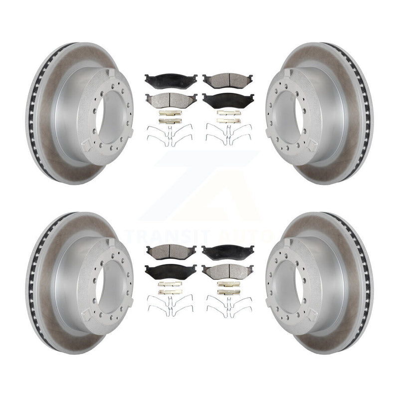 Transit Auto KGT-103181 Disc Brake Kit for 2010-2018 IC Corporation AE School Bus, IC Corporation AC Commercial Bus, International TerraStar - Front and Rear