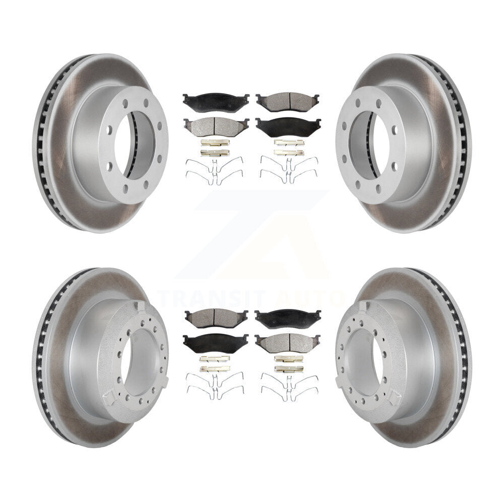 Transit Auto KGT-103182 Disc Brake Kit for 2005-2009 Ford F-450 Super Duty - Front and Rear