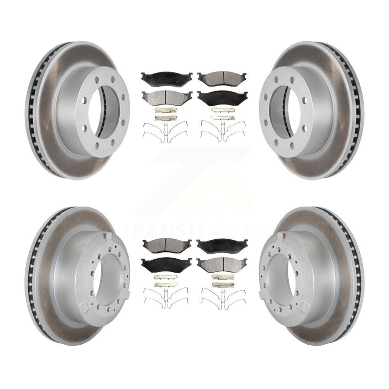 Transit Auto KGT-103182 Disc Brake Kit for 2005-2009 Ford F-450 Super Duty - Front and Rear