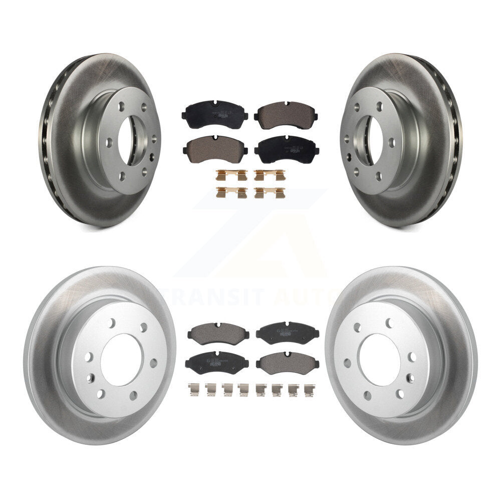 Transit Auto KGT-103187 Disc Brake Kit for 2019-2024 Mercedes-Benz Sprinter 1500, Mercedes-Benz Sprinter 3500 and More - Front and Rear