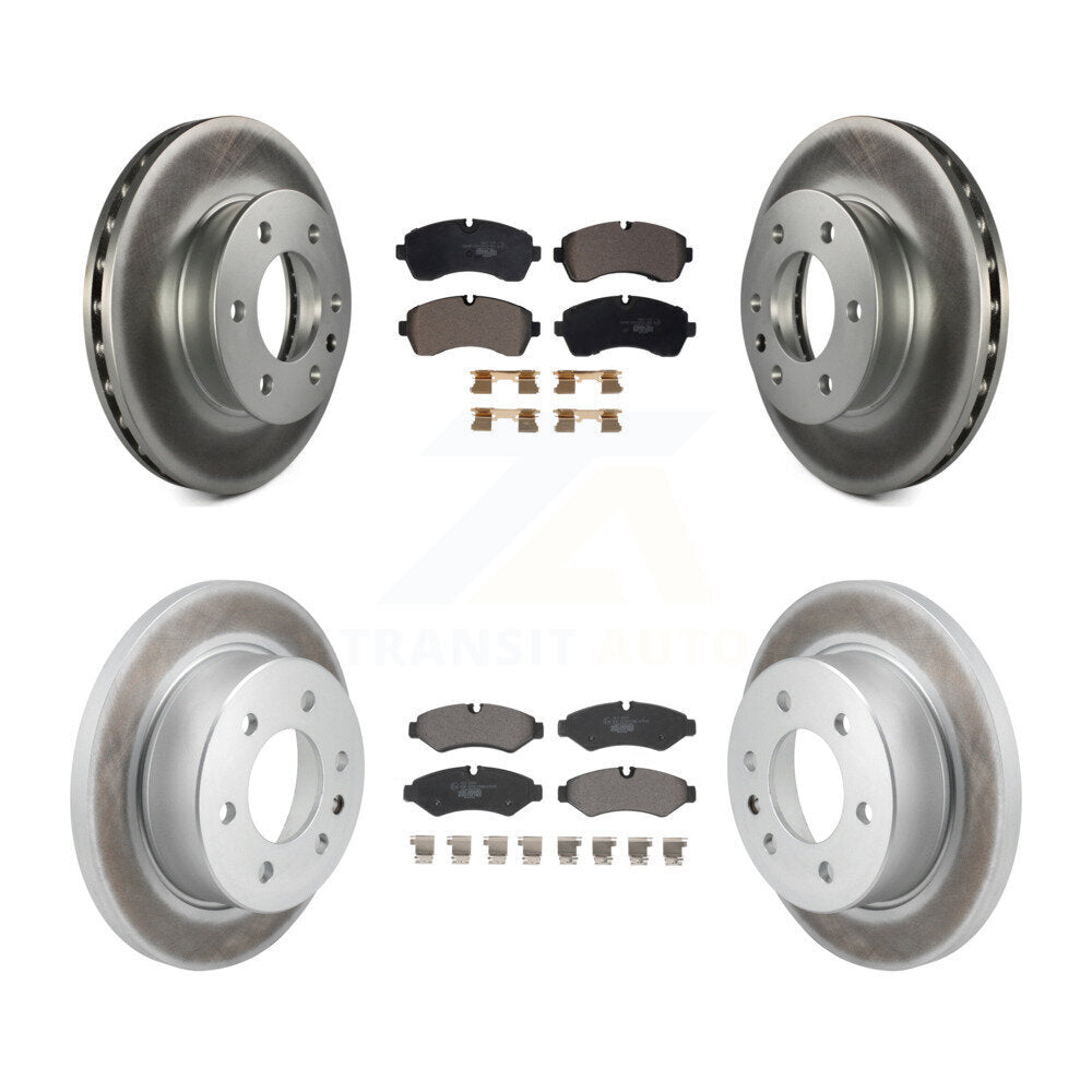 Transit Auto KGT-103188 Disc Brake Kit for 2019-2024 Mercedes-Benz Sprinter 3500, Freightliner Sprinter 2500 and More - Front and Rear