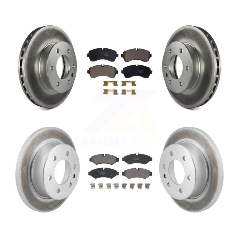 Transit Auto KGT-103188 Disc Brake Kit for 2019-2024 Mercedes-Benz Sprinter 3500, Freightliner Sprinter 2500 and More - Front and Rear