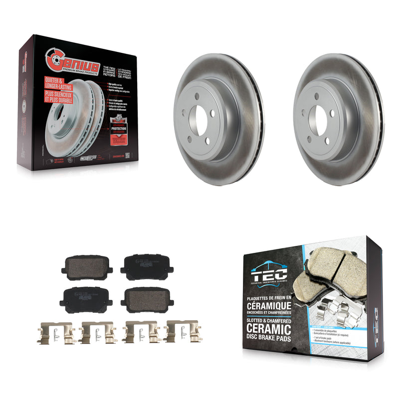 Transit Auto KGT-103190 Disc Brake Kit for 2017-2018 Dodge Charger - Rear