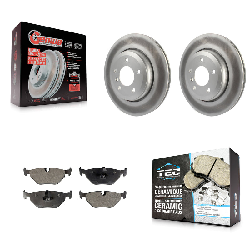 Transit Auto KGT-103192 Disc Brake Kit for 2001-2005 BMW 320i - Rear