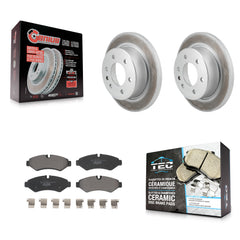 Transit Auto KGT-103197 Disc Brake Kit for 2019-2024 Mercedes-Benz Sprinter 3500, Freightliner Sprinter 2500 and More - Rear