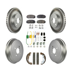 Transit Auto KGT-103198 Disc Brake Kit for 2014-2018 Toyota Yaris - Front and Rear