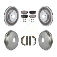 Transit Auto KGT-103200 Disc Brake Kit for 2015-2018 Toyota Yaris - Front and Rear