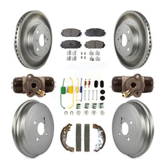 Transit Auto KGT-103203 Disc Brake Kit for 2014-2018 Toyota Yaris - Front and Rear