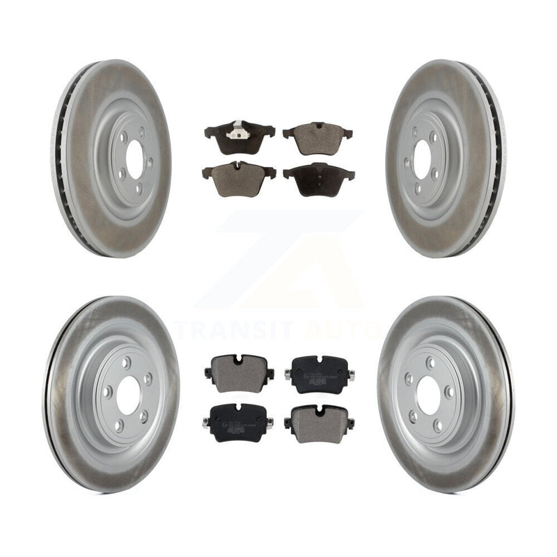 Transit Auto KGT-103204 Disc Brake Kit for 2016 Jaguar XJ - Front and Rear