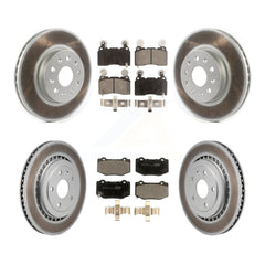 Transit Auto KGT-103206 Disc Brake Kit for 2016 Chevrolet Camaro - Front and Rear