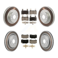 Transit Auto KGT-103207 Disc Brake Kit for 2016 Chevrolet Camaro - Front and Rear