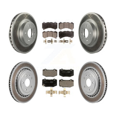 Transit Auto KGT-103212 Disc Brake Kit for 2017-2019 Cadillac ATS - Front and Rear