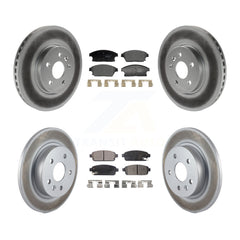 Transit Auto KGT-103214 Disc Brake Kit for 2013-2017 Buick Encore, Chevrolet Trax - Front and Rear