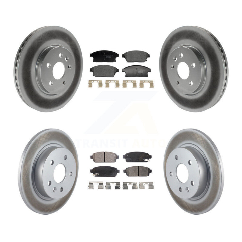 Transit Auto KGT-103214 Disc Brake Kit for 2013-2017 Buick Encore, Chevrolet Trax - Front and Rear