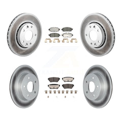 Transit Auto KGT-103218 Disc Brake Kit for 2021-2023 Nissan Kicks - Front and Rear